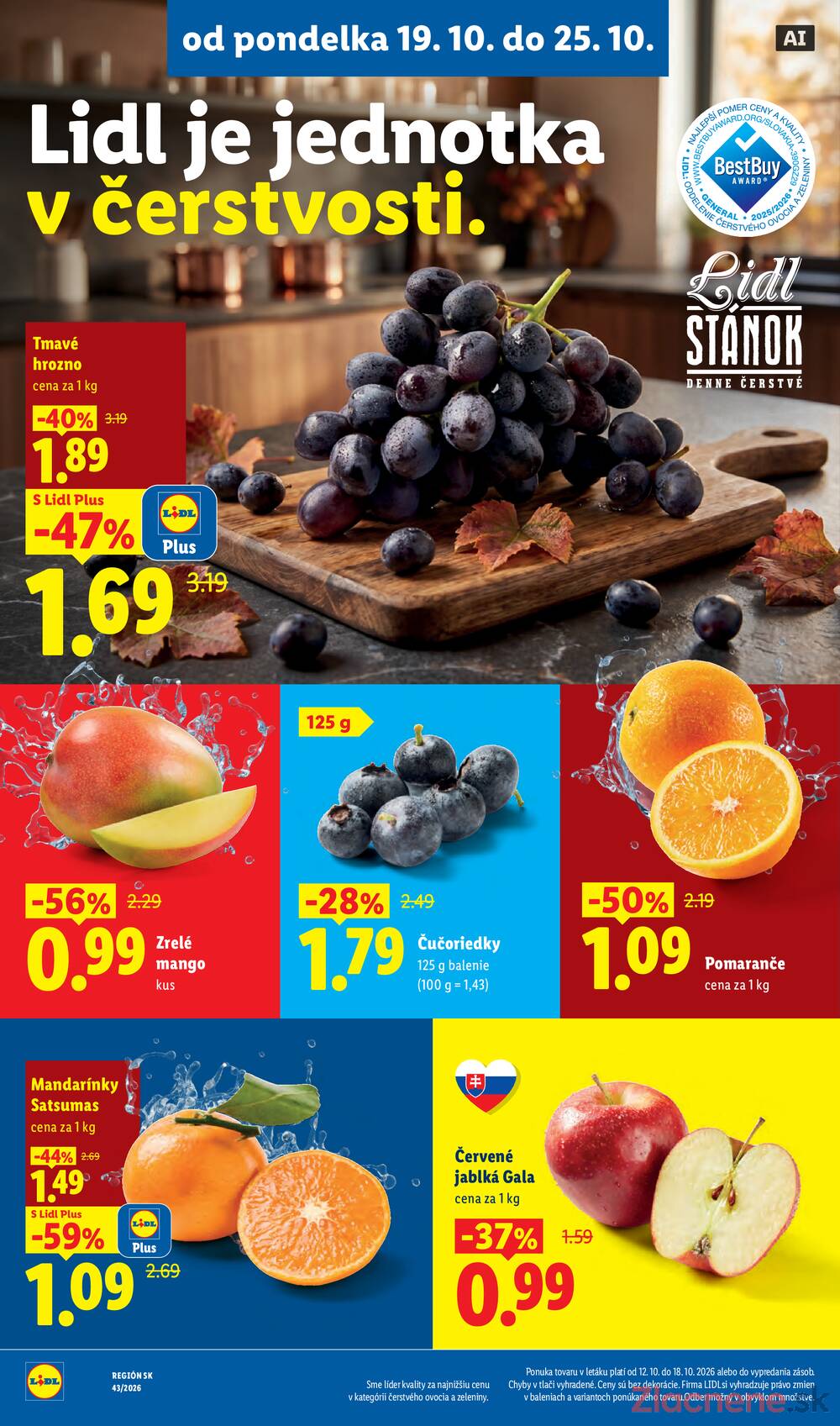 Lidl 19.10. - 25.10.