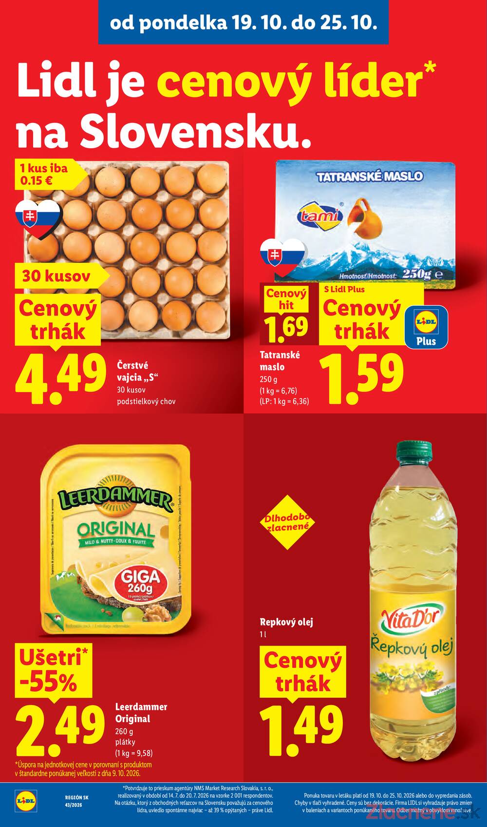 Lidl 19.10. - 25.10.