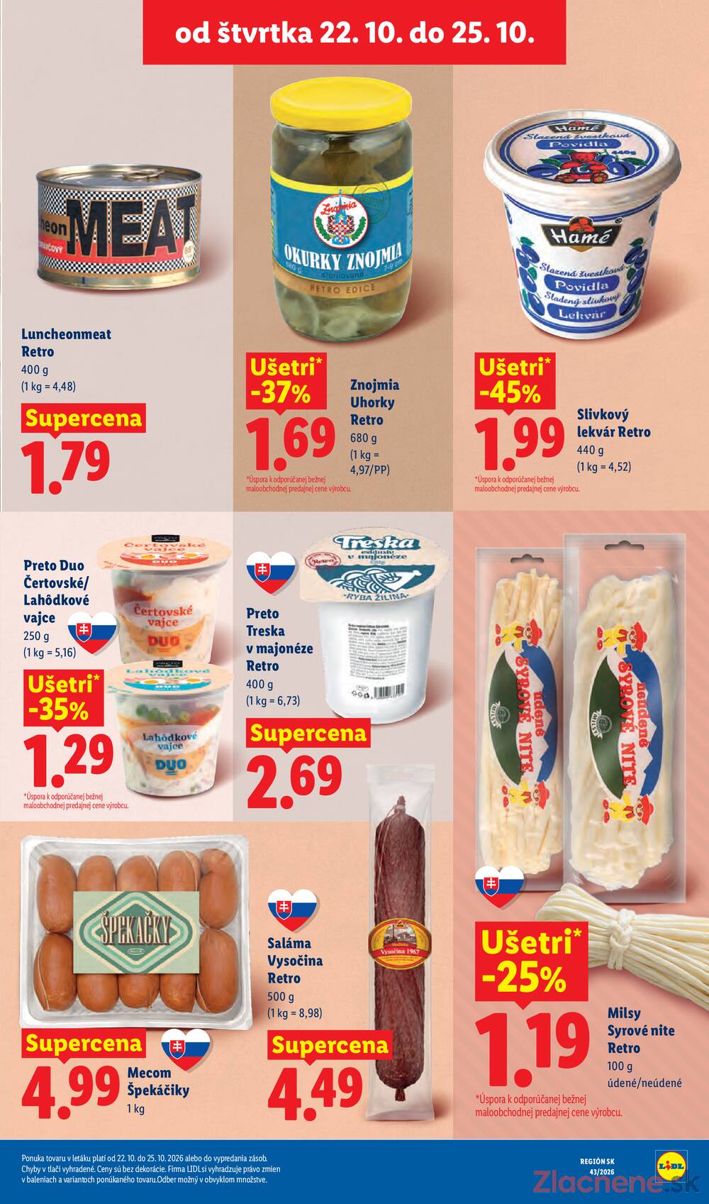 Lidl 19.10. - 25.10.