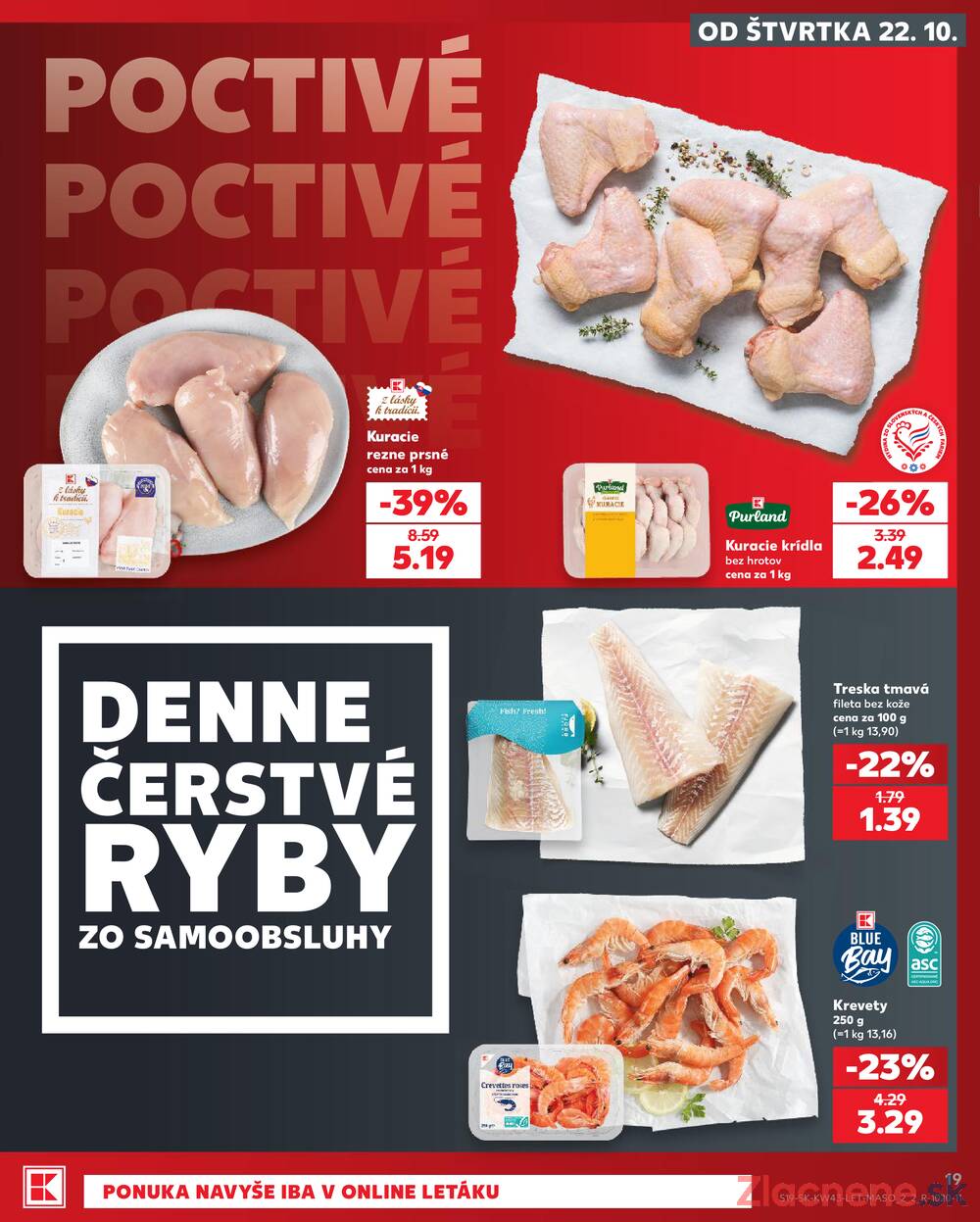 Kaufland 22.10. - 28.10. - Kaufland Púchov