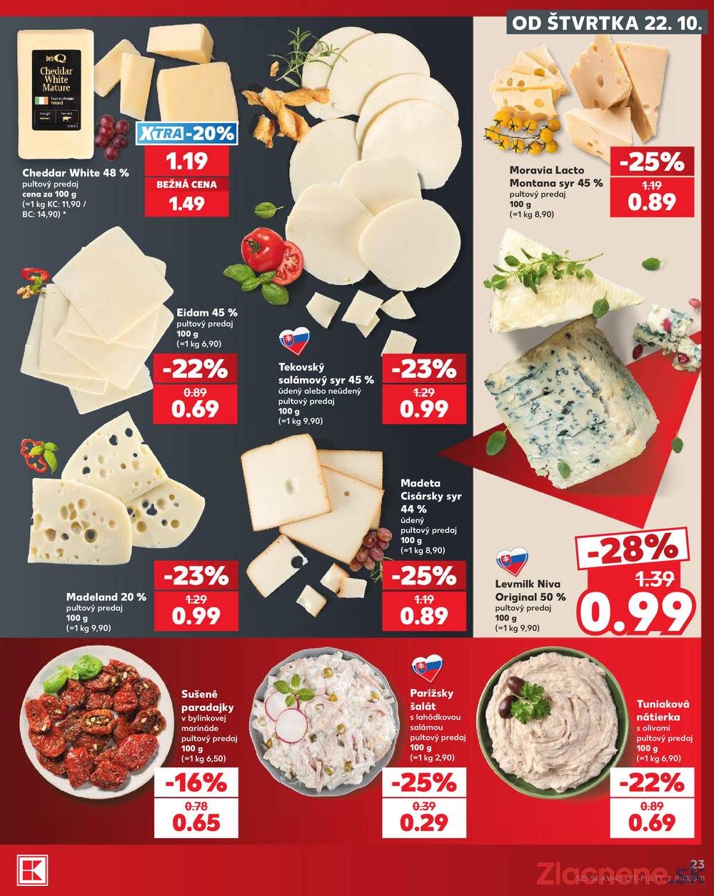 Kaufland 22.10. - 28.10. - Kaufland Púchov