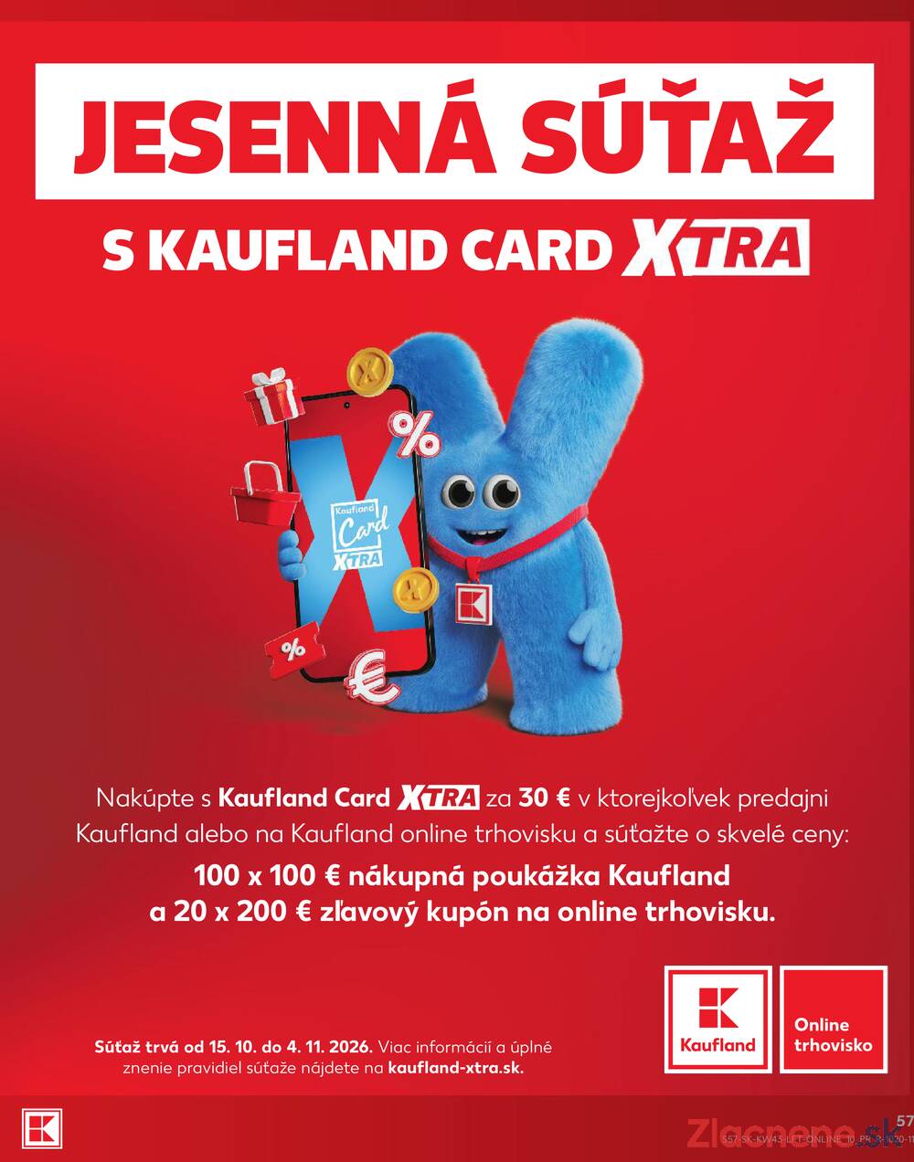 Kaufland 22.10. - 28.10. - Kaufland Púchov