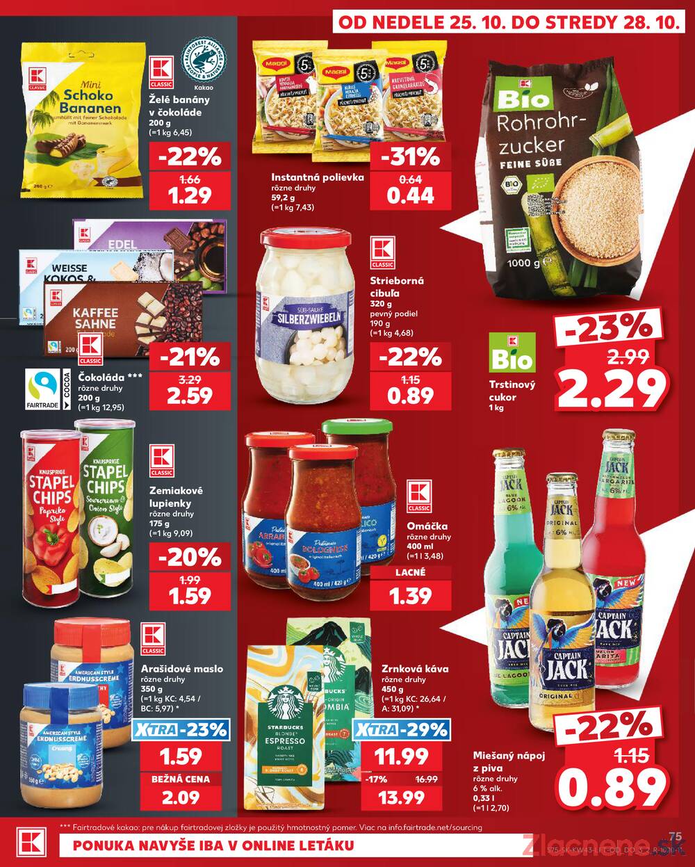Kaufland 22.10. - 28.10. - Kaufland Púchov
