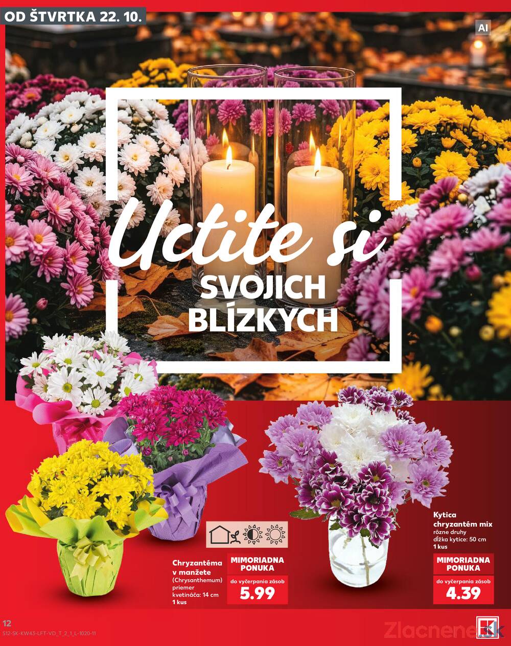 Kaufland 22.10. - 28.10. - Kaufland Poprad - Jiřího Wolkera