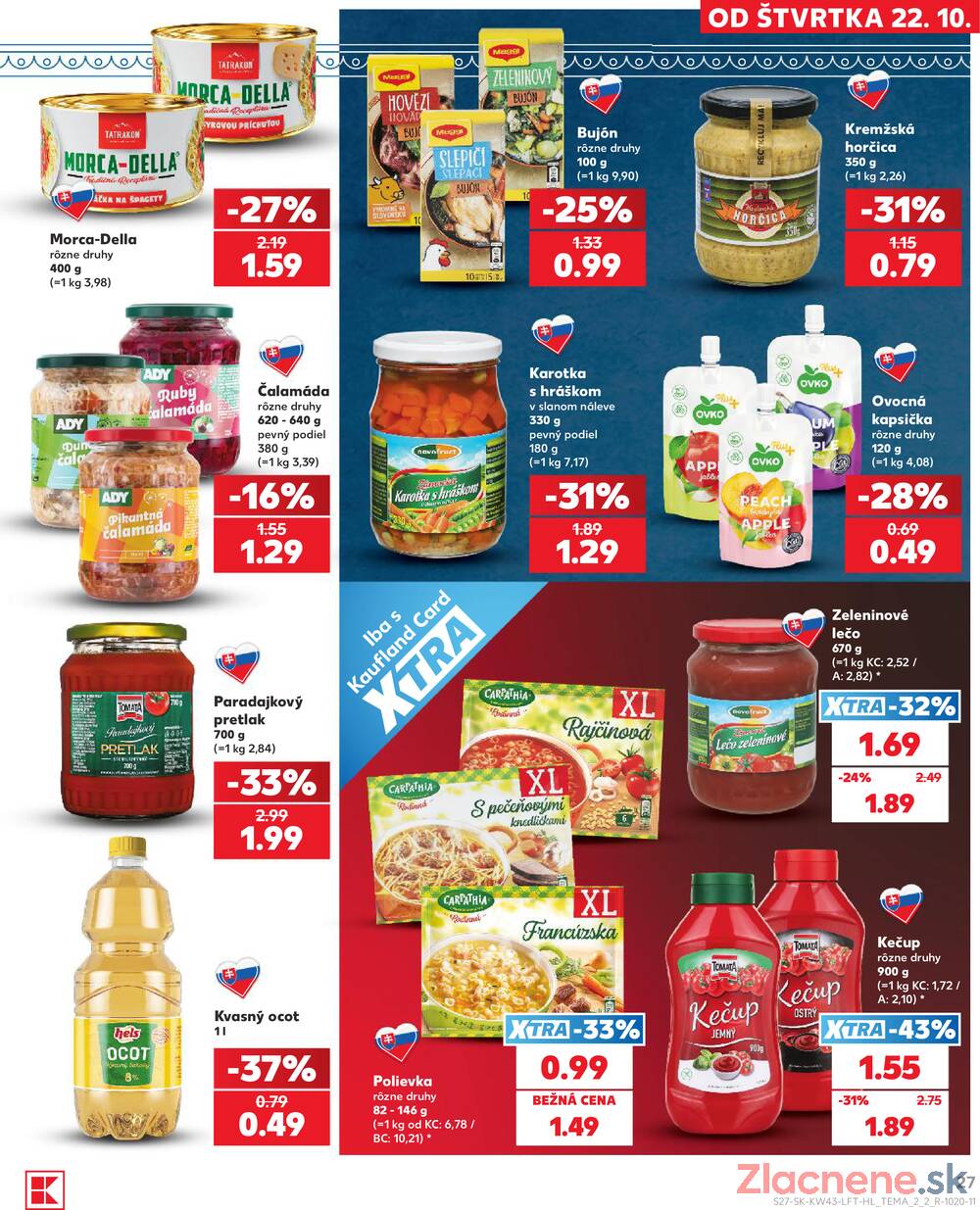 Kaufland 22.10. - 28.10. - Kaufland Dunajská Streda