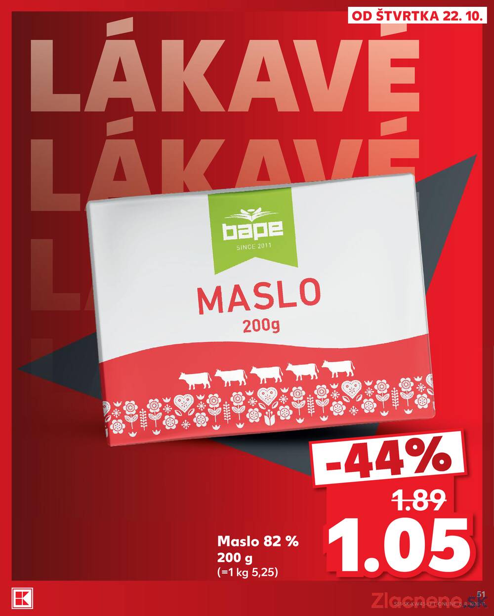 Kaufland 22.10. - 28.10. - Kaufland Veľký Meder