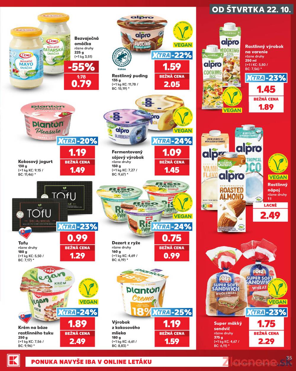 Kaufland 22.10. - 28.10. - Kaufland Piešťany