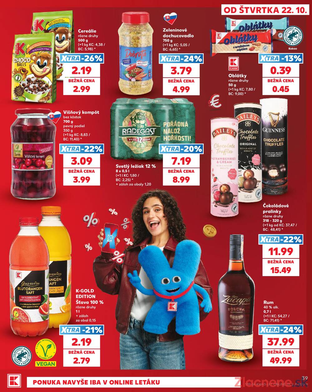 Kaufland 22.10. - 28.10. - Kaufland Piešťany