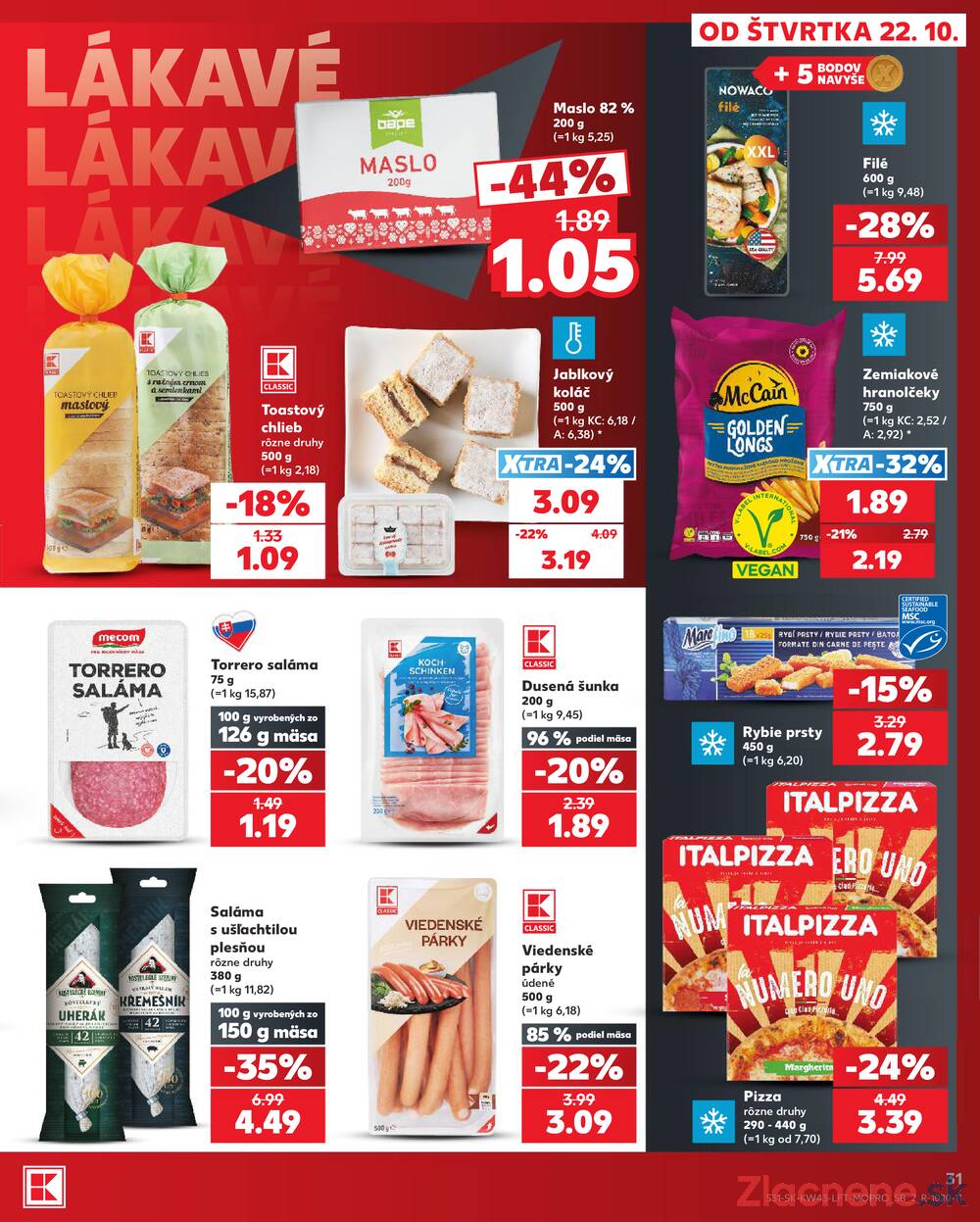 Kaufland 22.10. - 28.10. - Kaufland Bratislava - Bory