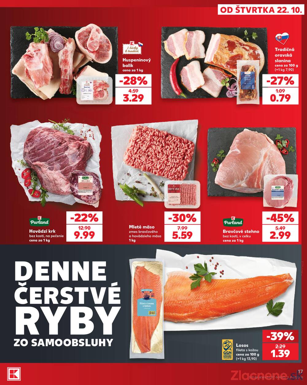 Kaufland 22.10. - 28.10. - Kaufland Trnava - Nová ul.