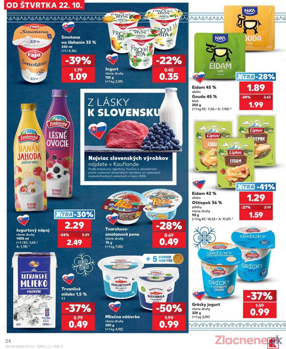 Kaufland 22.10. - 28.10. - Kaufland Trnava - Nová ul.