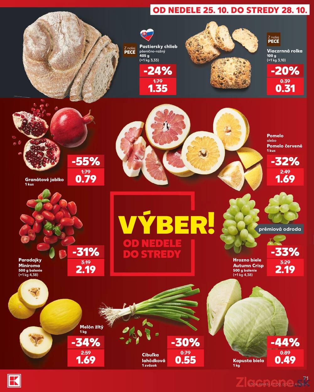 Kaufland 22.10. - 28.10. - Kaufland Trnava - Nová ul.
