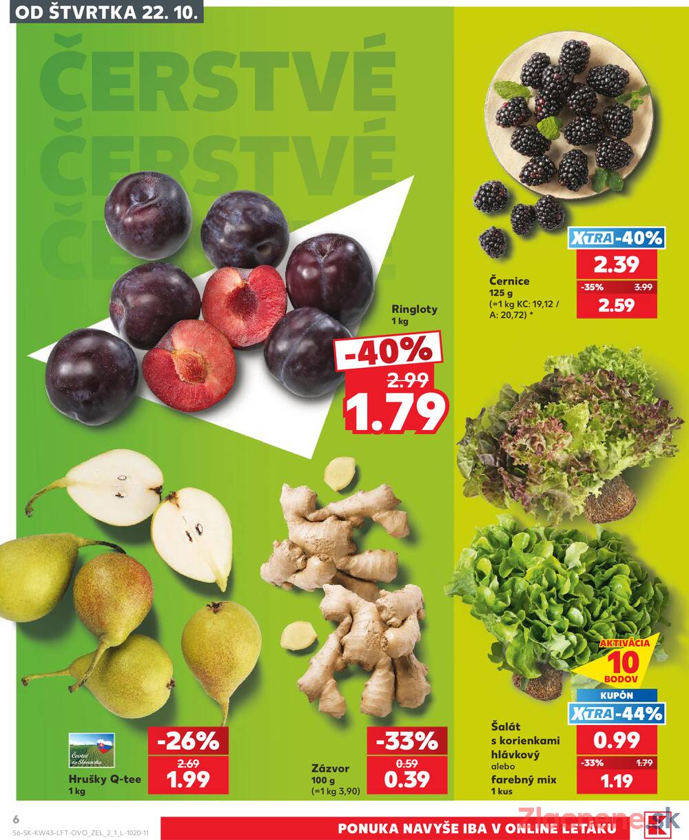 Kaufland 22.10. - 28.10. - Kaufland Košice - Nad Jazerom
