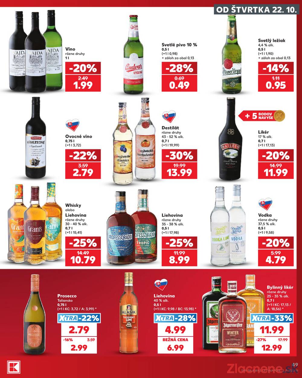 Kaufland 22.10. - 28.10. - Kaufland Košice - Nad Jazerom