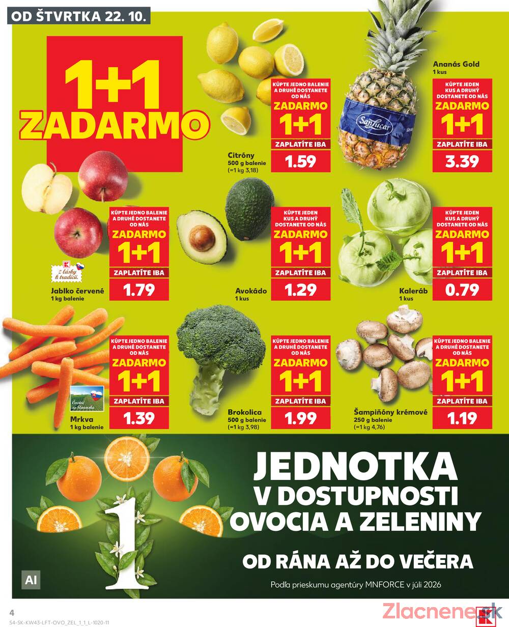 Kaufland 22.10. - 28.10. - Kaufland Považská Bystrica - Centrum