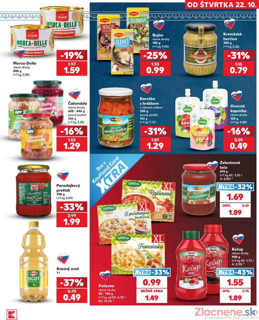 Kaufland 22.10. - 28.10. - Kaufland Považská Bystrica - Centrum