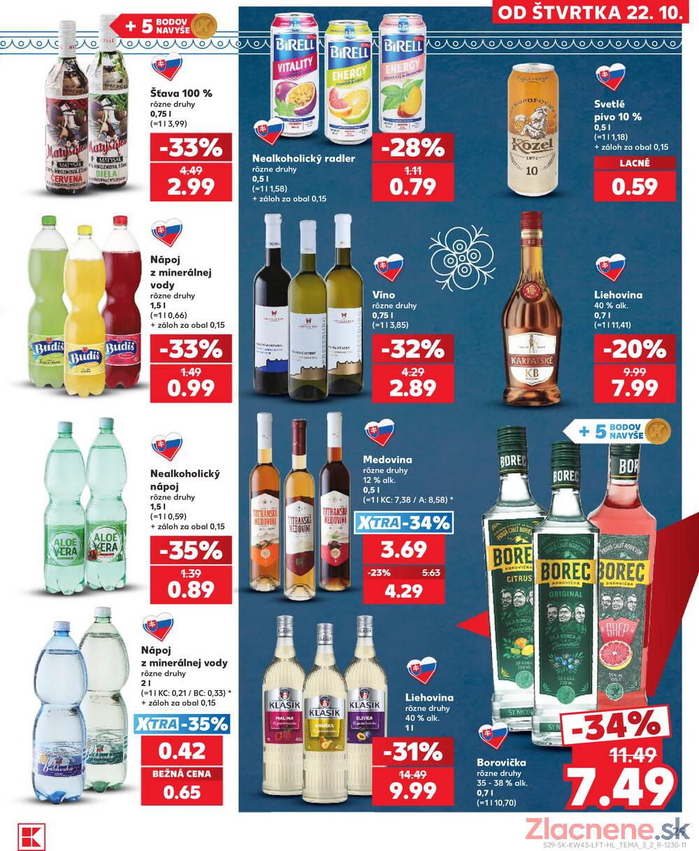 Kaufland 22.10. - 28.10. - Kaufland Považská Bystrica - Centrum
