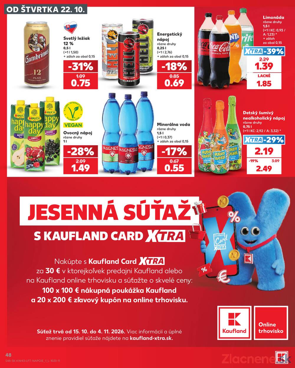 Kaufland 22.10. - 28.10. - Kaufland Žilina