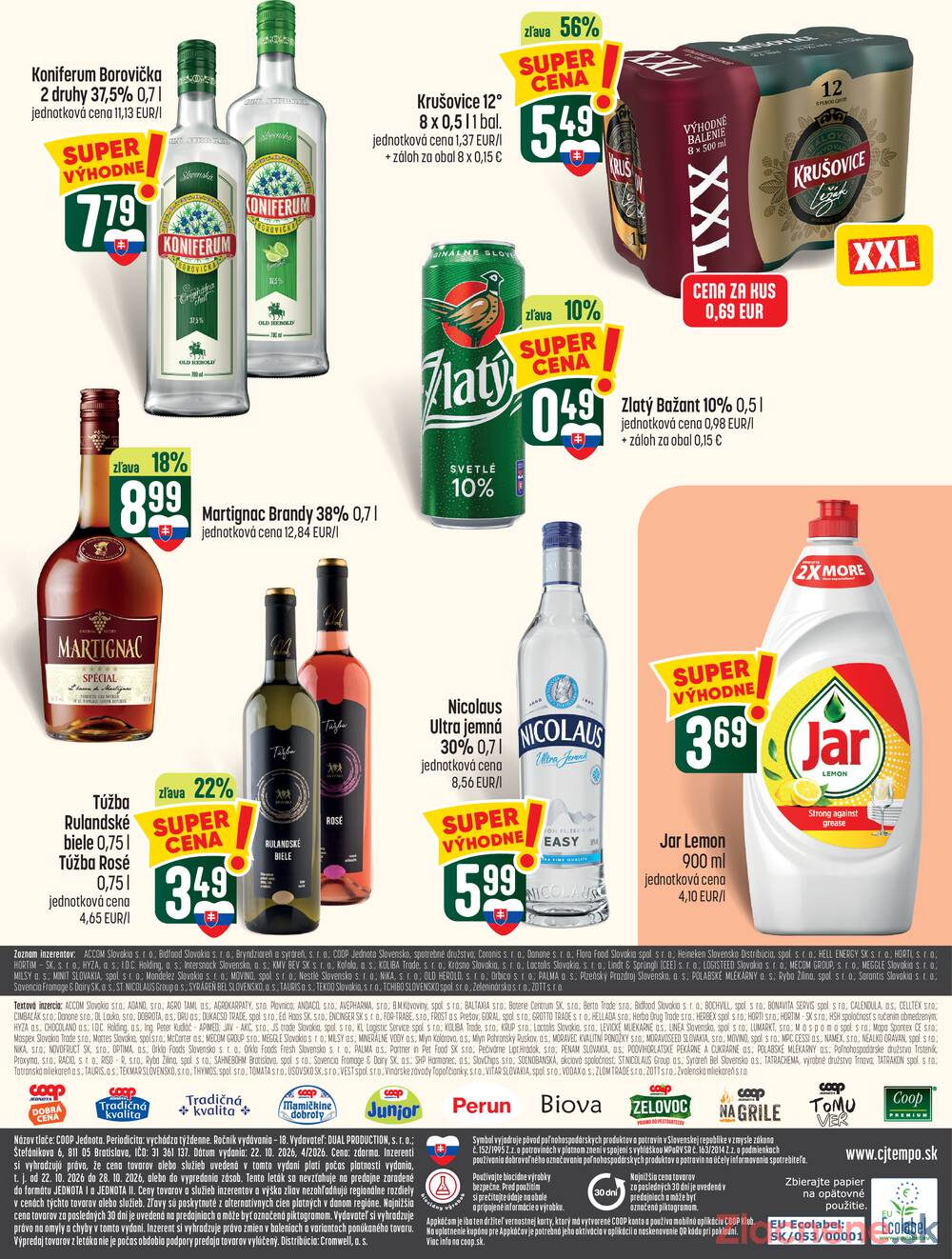 COOP Tempo do 28.10.