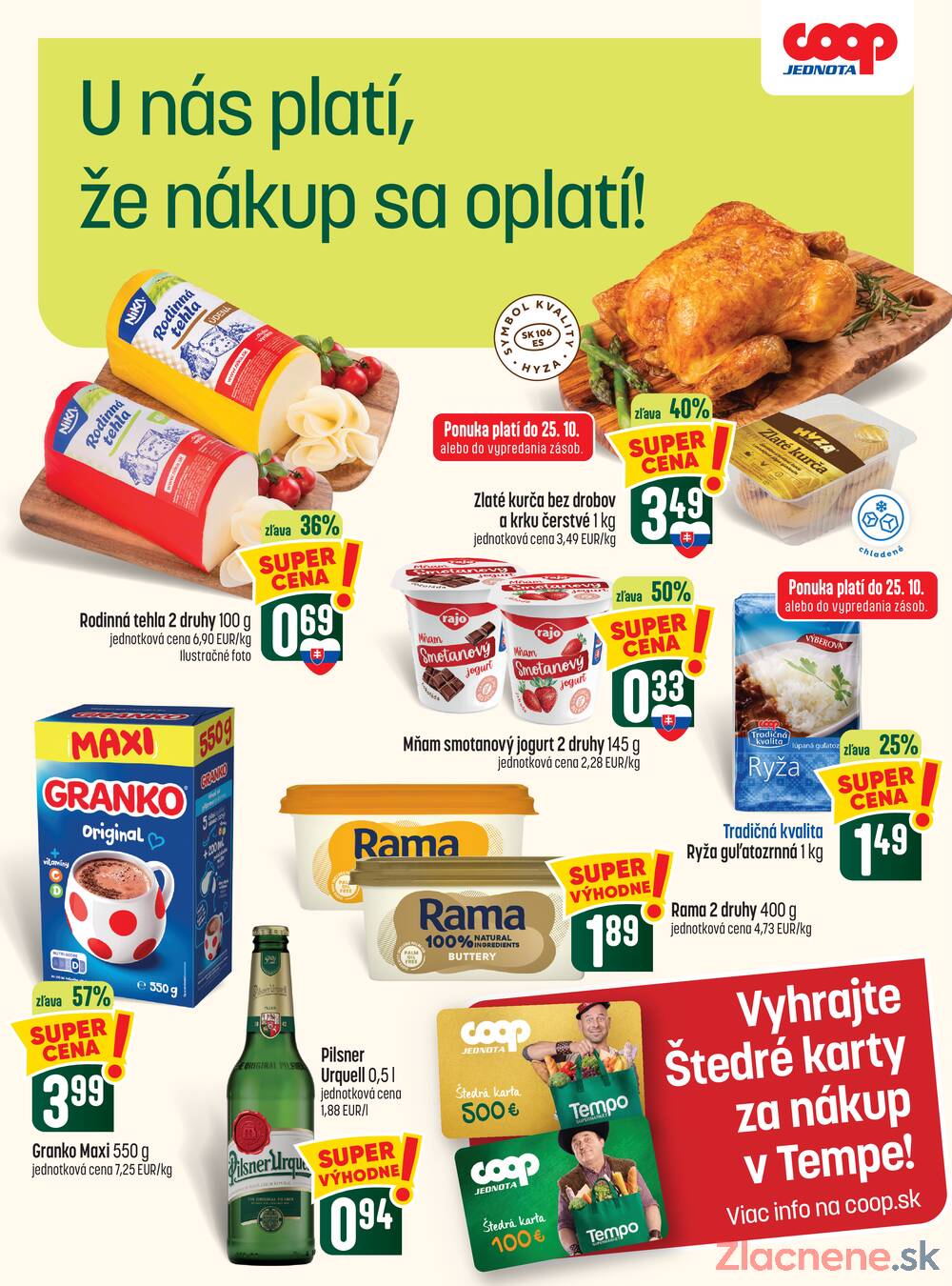 Leták COOP Jednota Slovensko - COOP Tempo do 28.10. - strana 16 Leták COOP Jednota Slovensko - COOP Tempo do 28.10. - strana 16