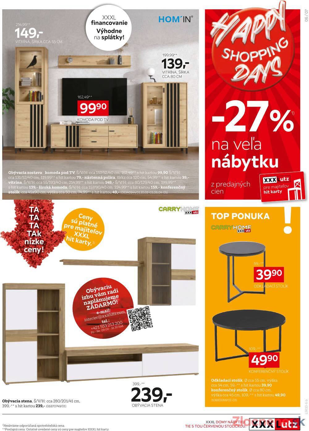 Leták XXXLutz - XXXlutz od 26.10. do 8.11.2026 - strana 7 Leták XXXLutz - XXXlutz od 26.10. do 8.11.2026 - strana 7