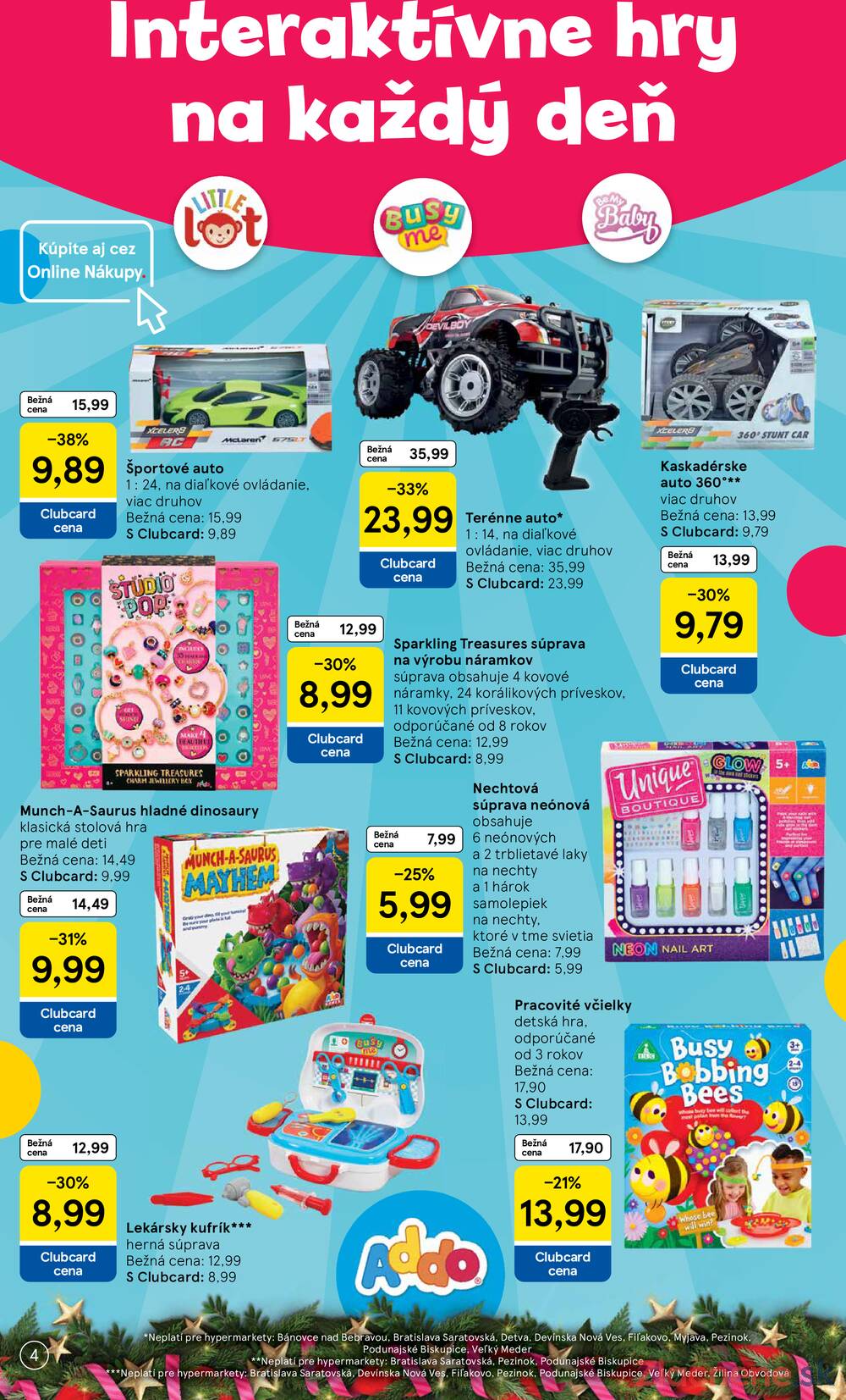 Leták Tesco - Tesco SPECIÁL hypermarkety  od 26.10. do 16.11.2026 - strana 4