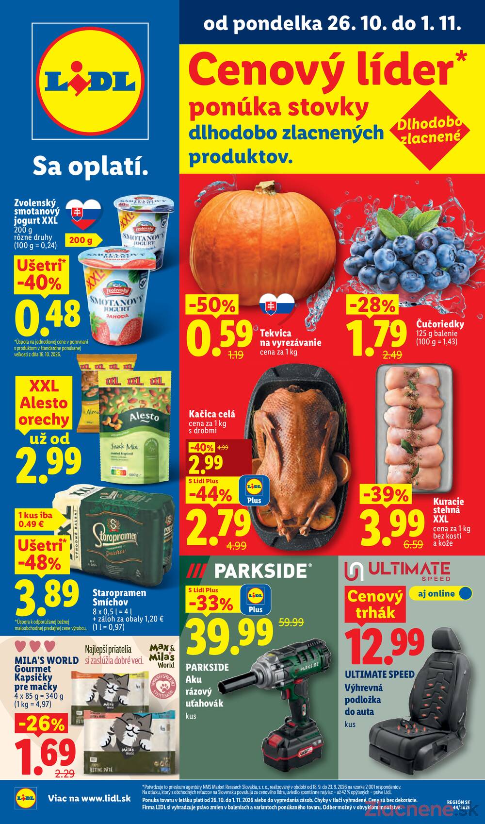 Lidl 26.10. - 1.11.