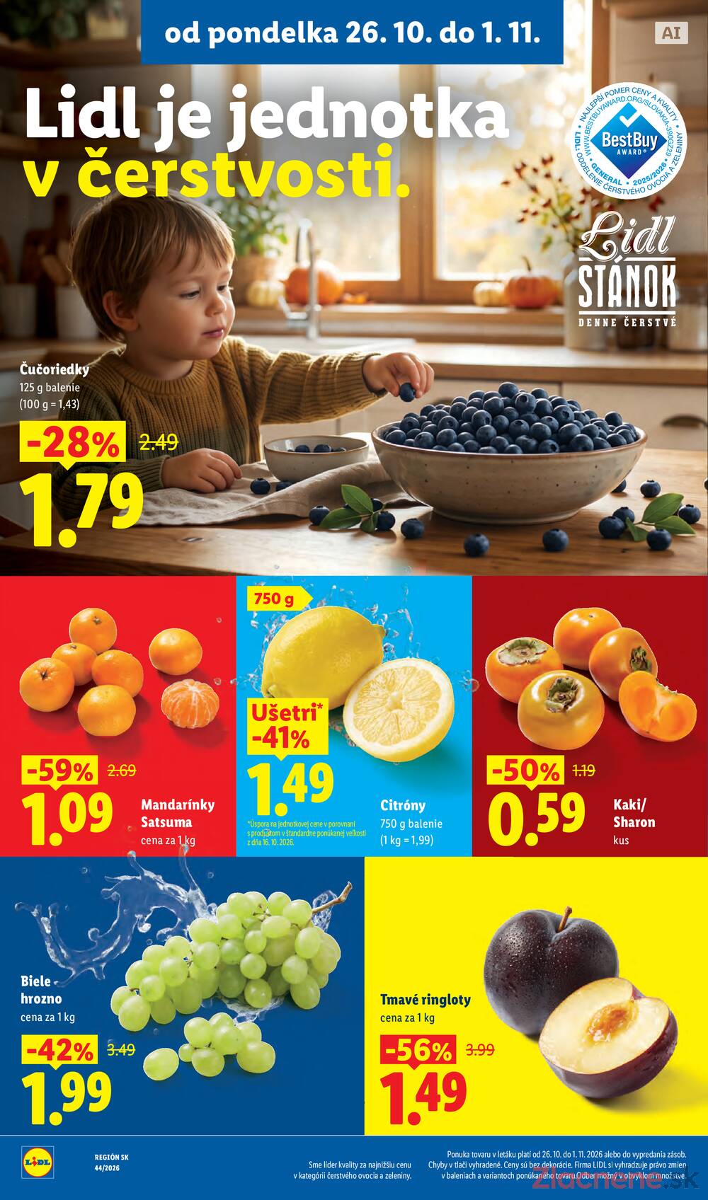 Lidl 26.10. - 1.11.