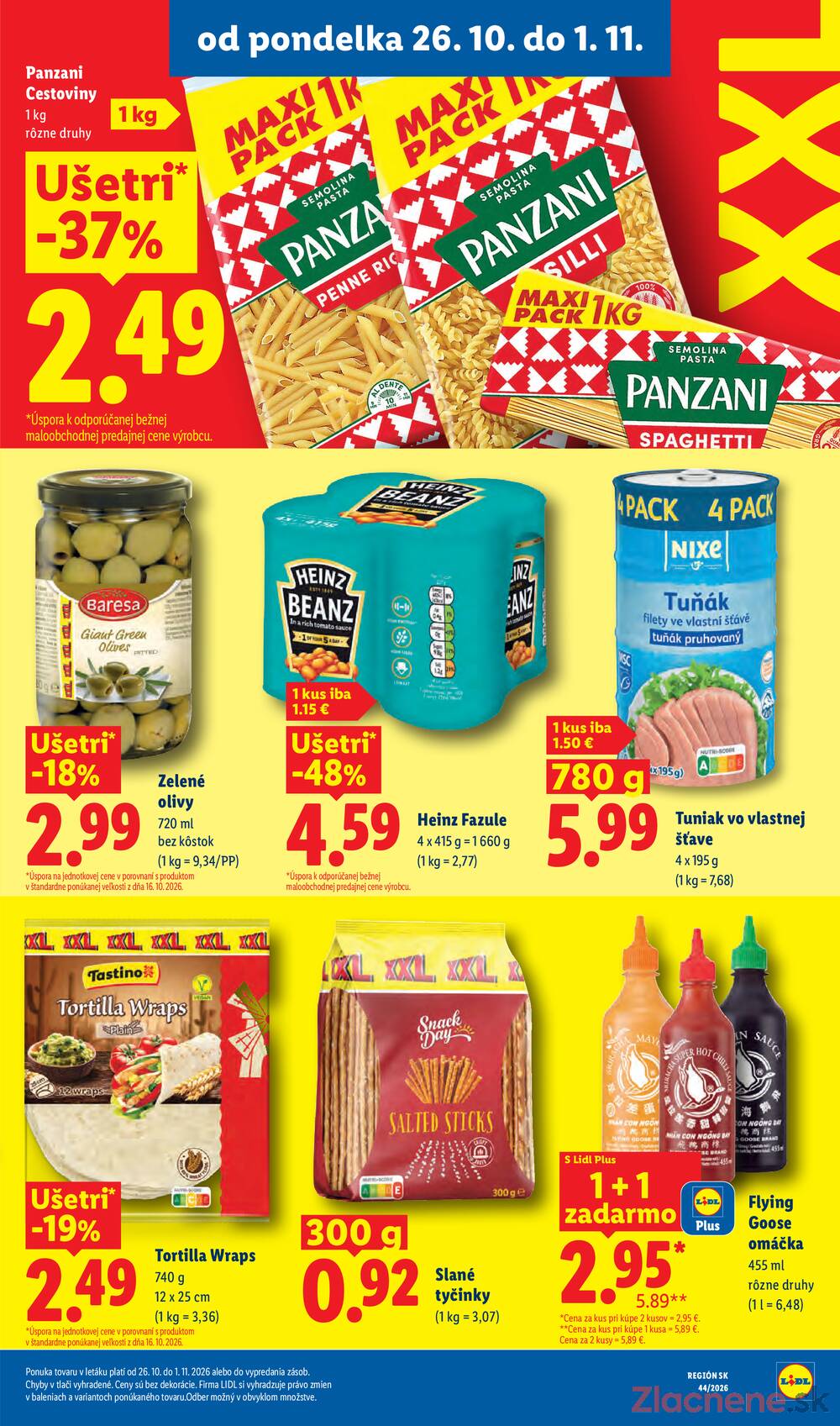 Lidl 26.10. - 1.11.