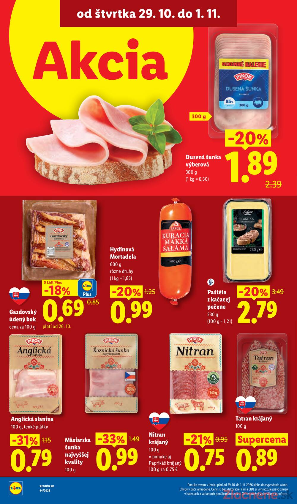 Lidl 26.10. - 1.11.