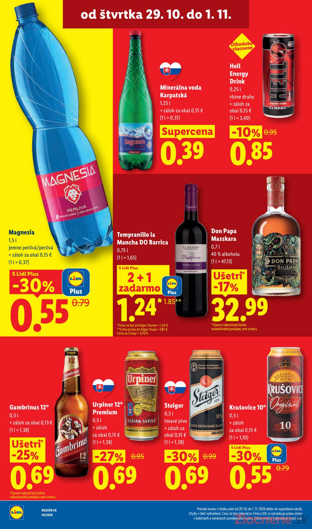 Lidl 26.10. - 1.11.