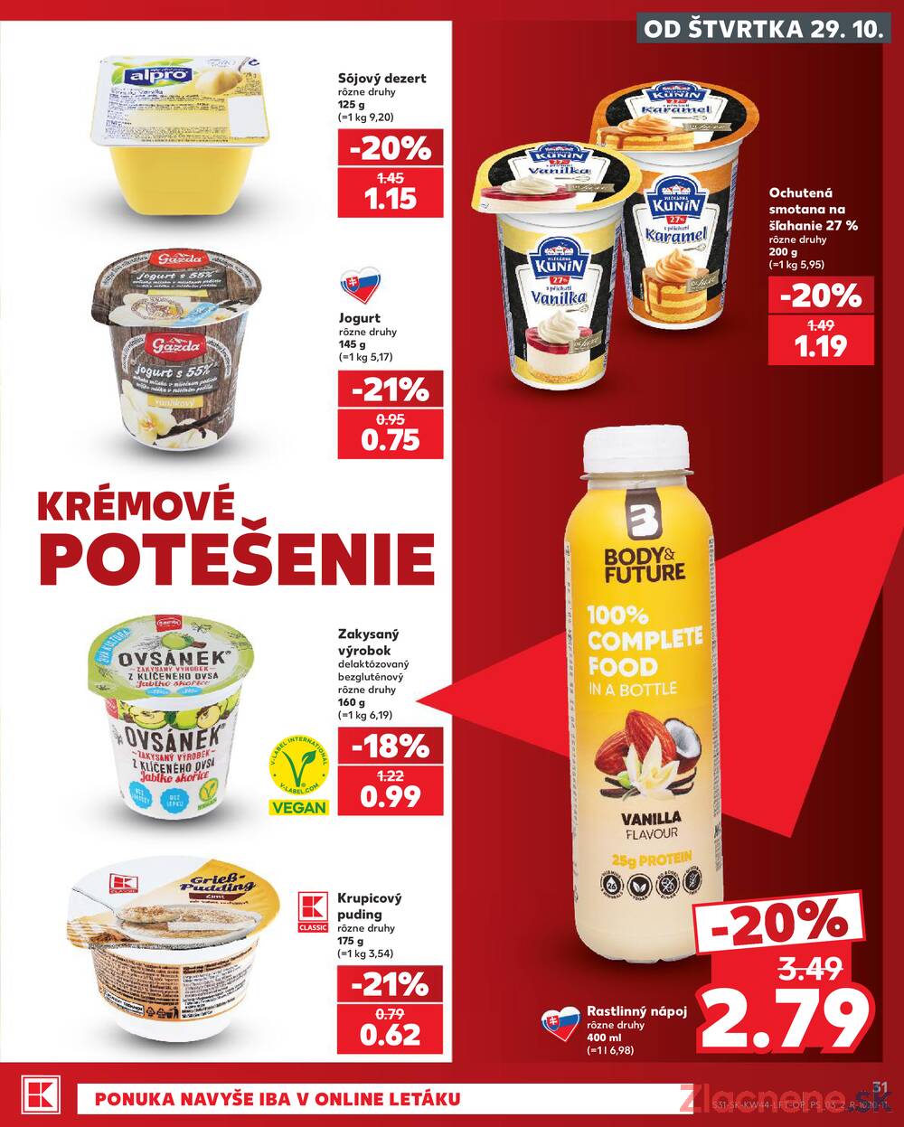 Leták Kaufland - Kaufland 29.10. - 4.11. - Kaufland Brezno - strana 31 Leták Kaufland - Kaufland 29.10. - 4.11. - Kaufland Brezno - strana 31