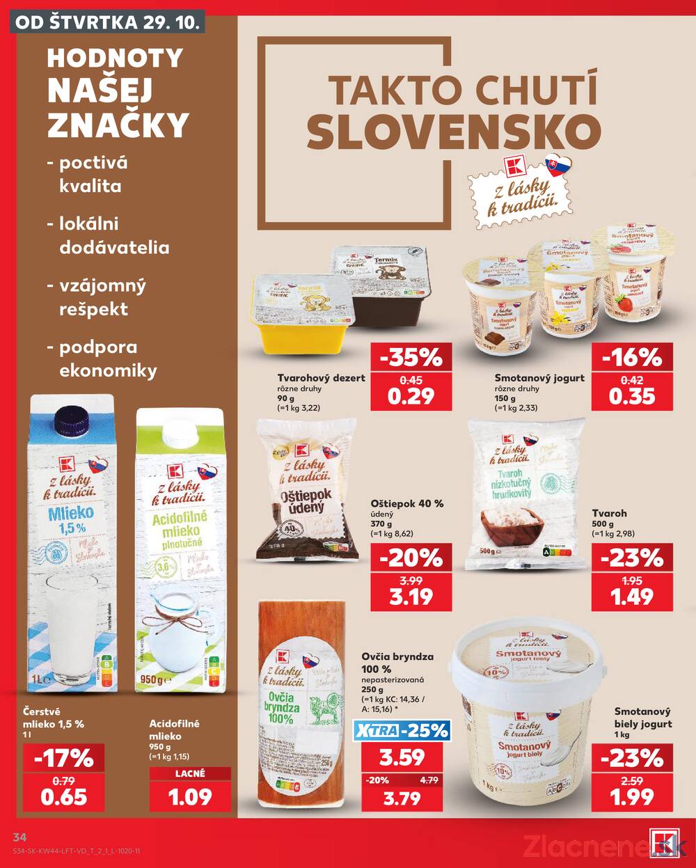 Kaufland 29.10. - 4.11. - Kaufland Bardejov