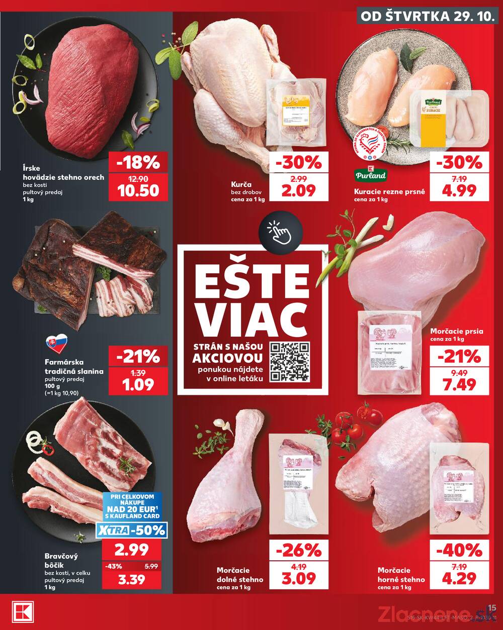 Kaufland 29.10. - 4.11. - Kaufland Veľký Meder