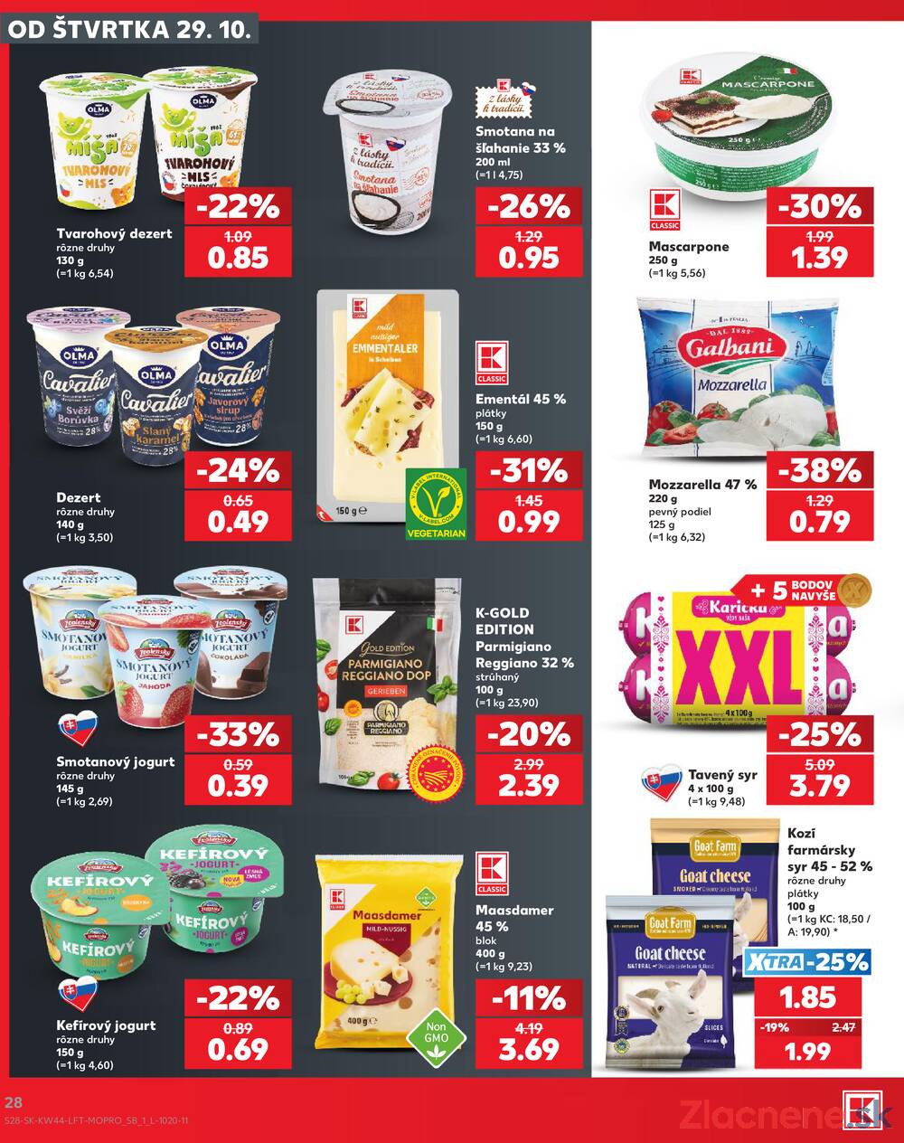 Leták Kaufland - Kaufland 29.10. - 4.11. - Kaufland Malacky - strana 28 Leták Kaufland - Kaufland 29.10. - 4.11. - Kaufland Malacky - strana 28