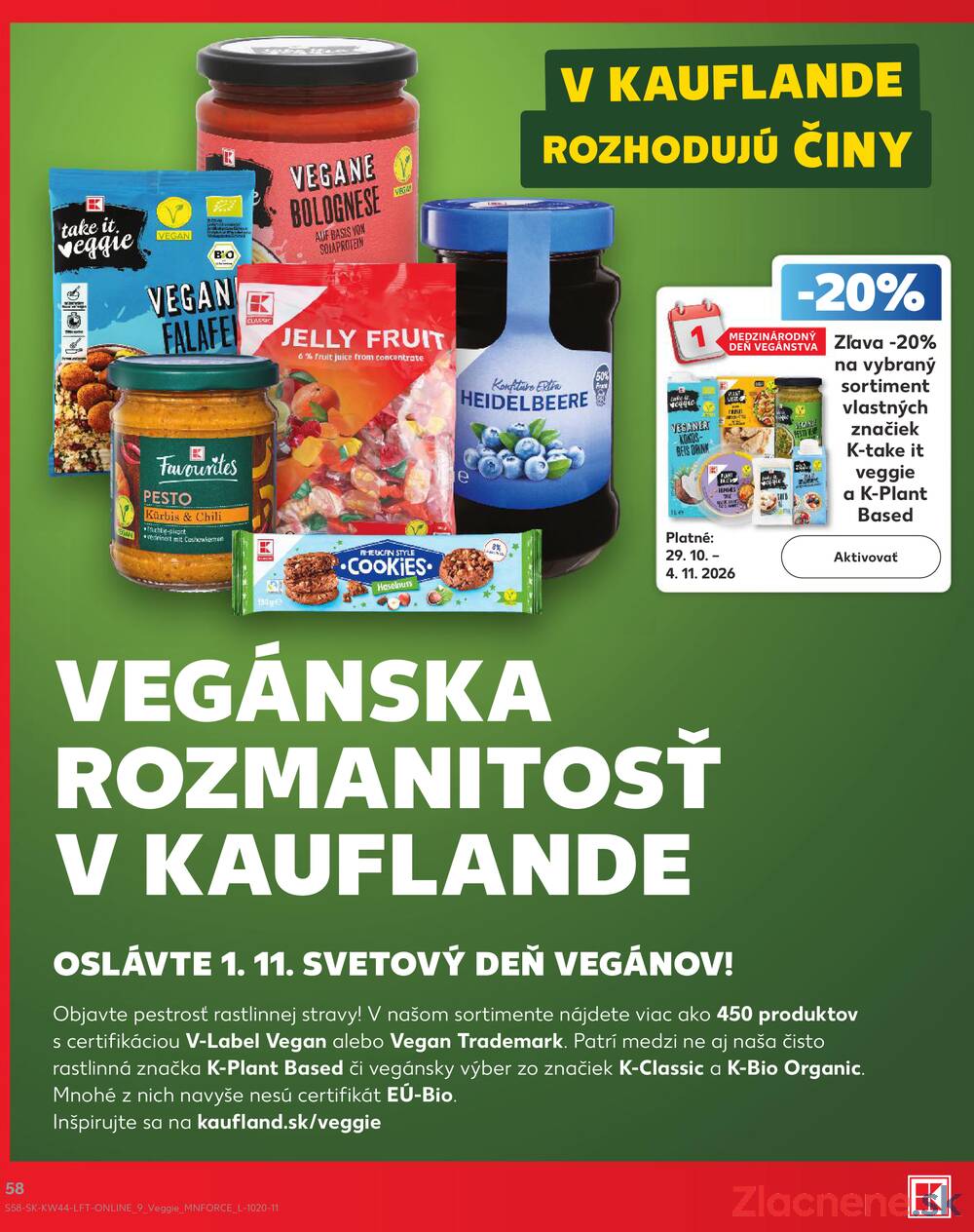 Kaufland 29.10. - 4.11. - Kaufland Trnava - Juh - Bratislavská