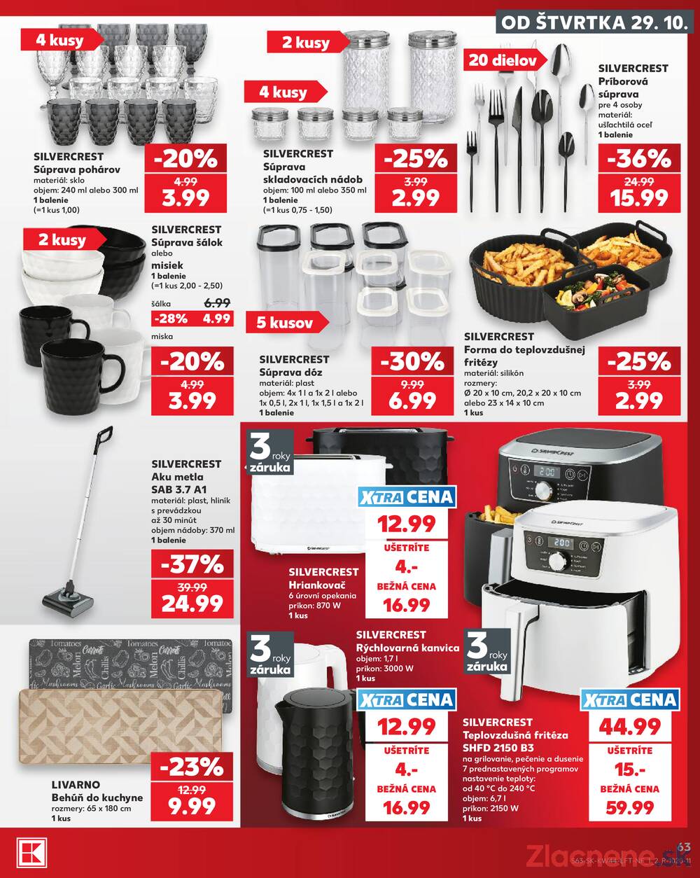 Kaufland 29.10. - 4.11. - Kaufland Trnava - Juh - Bratislavská