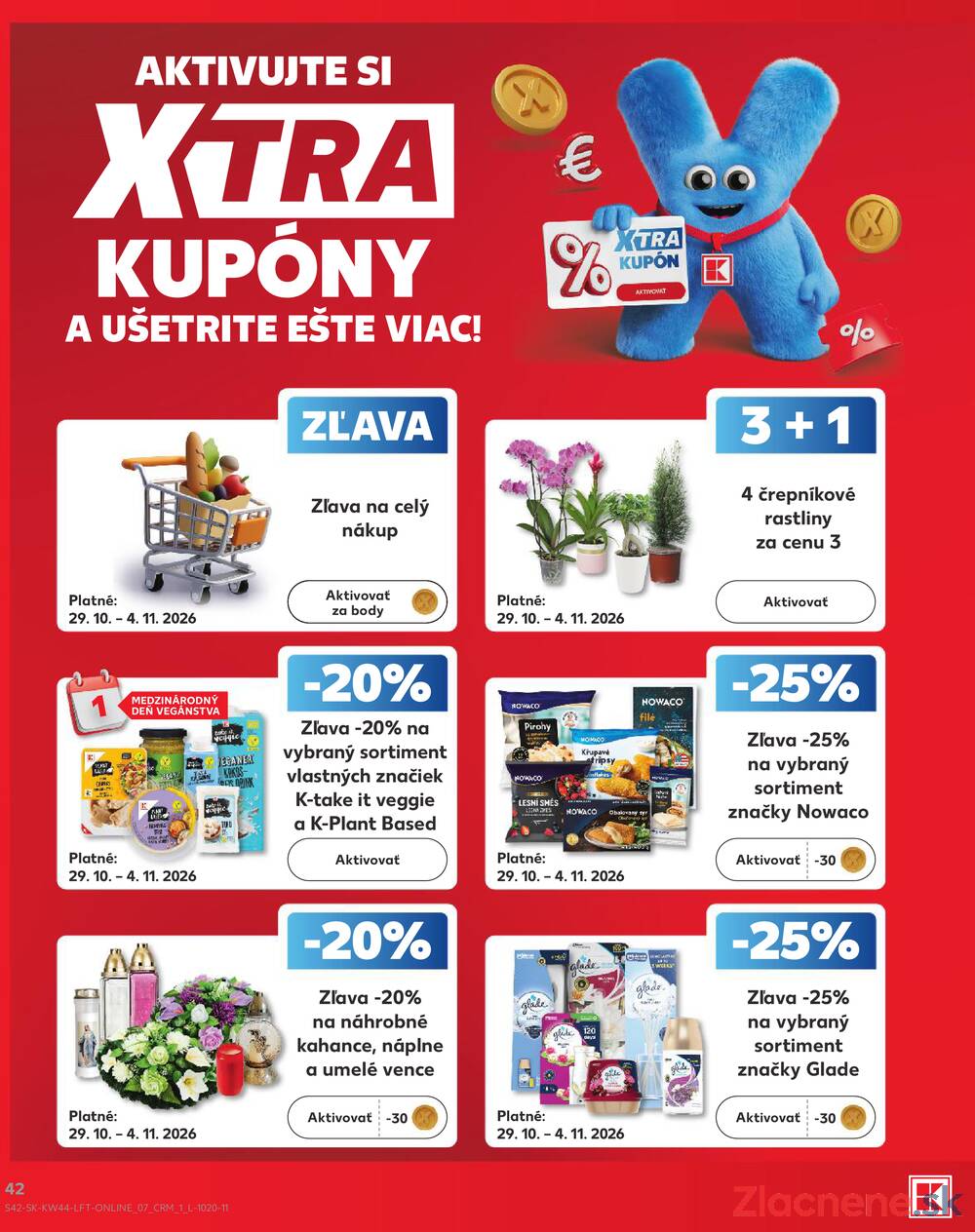 Kaufland 29.10. - 4.11. - Kaufland Trnava - Nová ul.