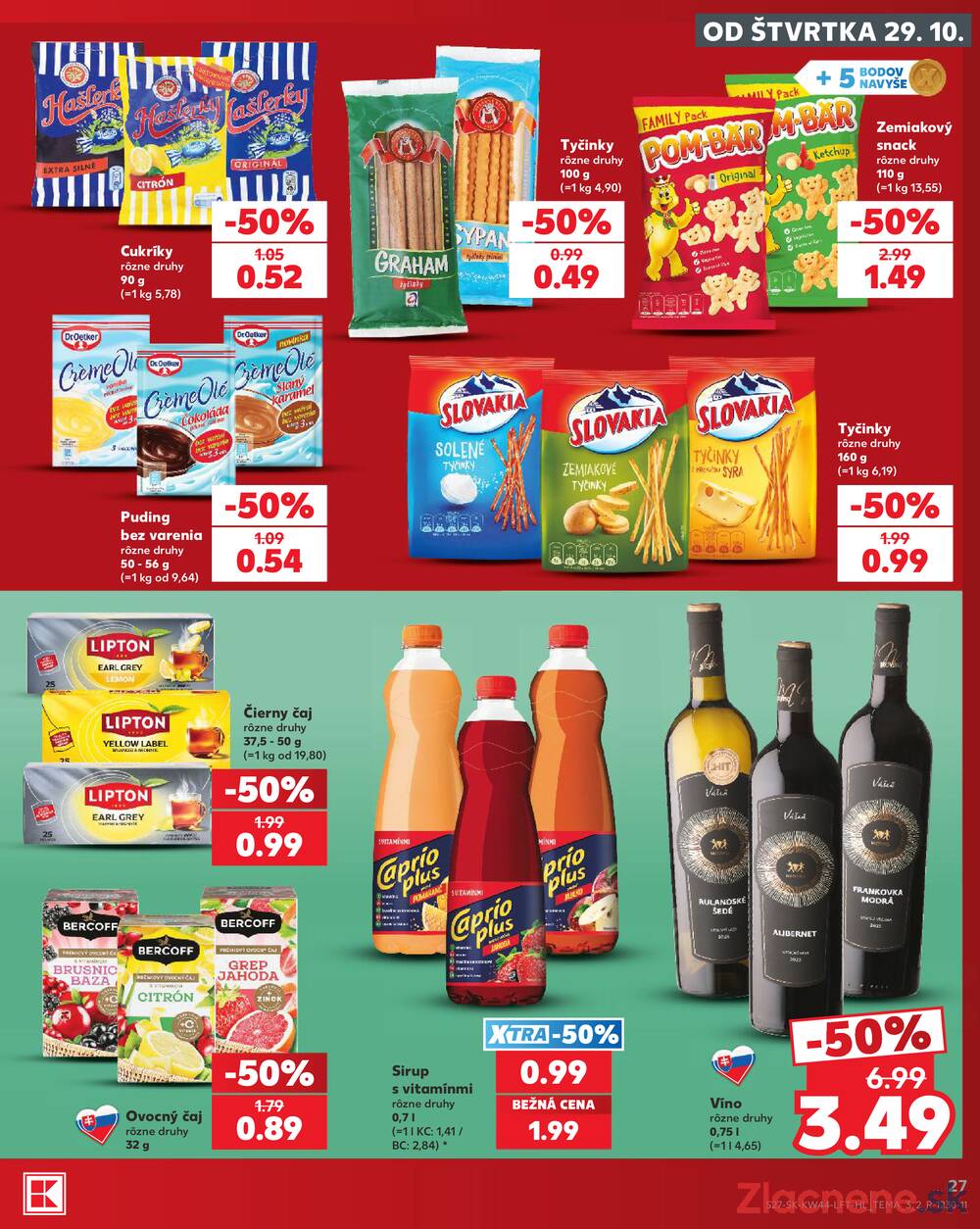 Kaufland 29.10. - 4.11. - Kaufland Liptovský Mikuláš