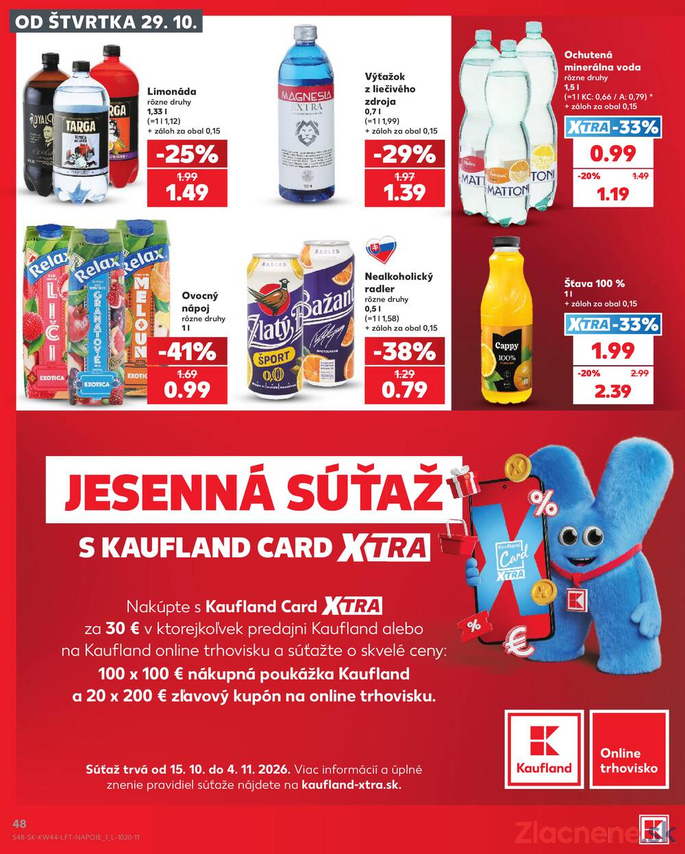 Kaufland 29.10. - 4.11. - Kaufland Liptovský Mikuláš