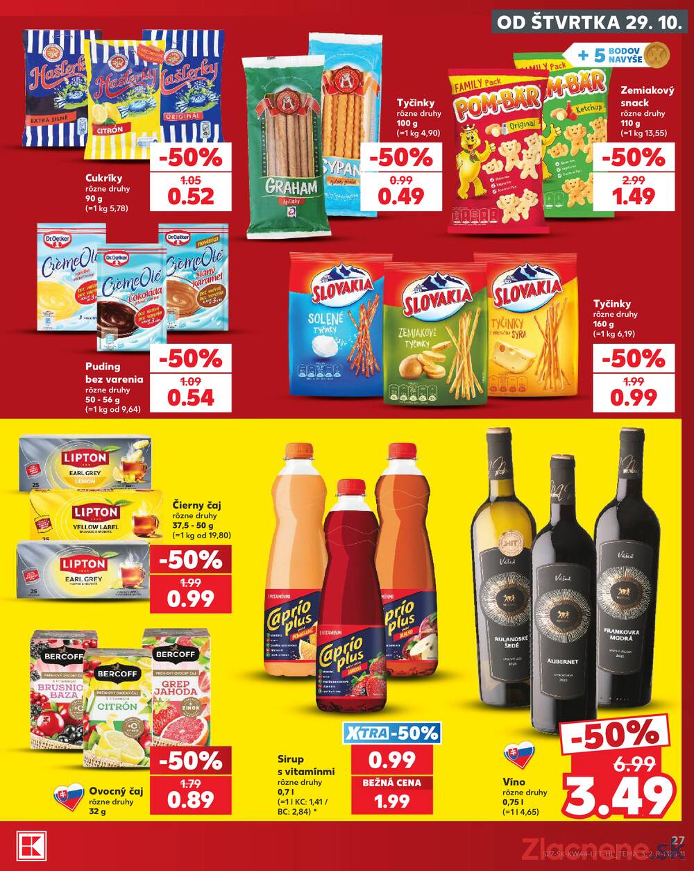 Kaufland 29.10. - 4.11. - Kaufland Ružomberok