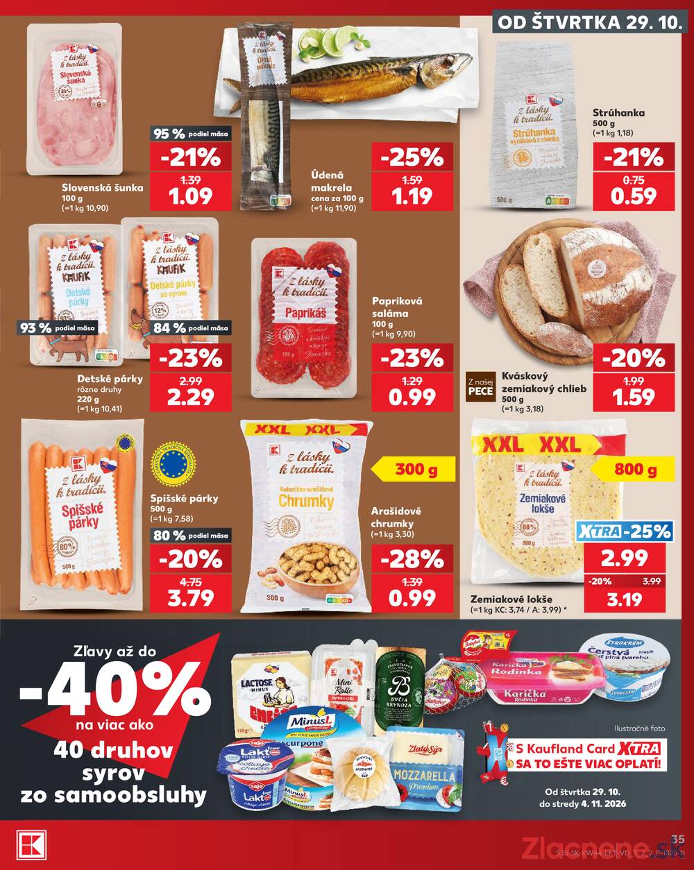 Kaufland 29.10. - 4.11. - Kaufland Ružomberok