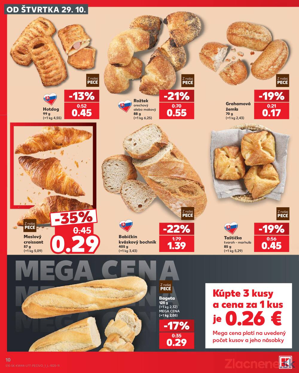Kaufland 29.10. - 4.11. - Kaufland Košice-Pri hati
