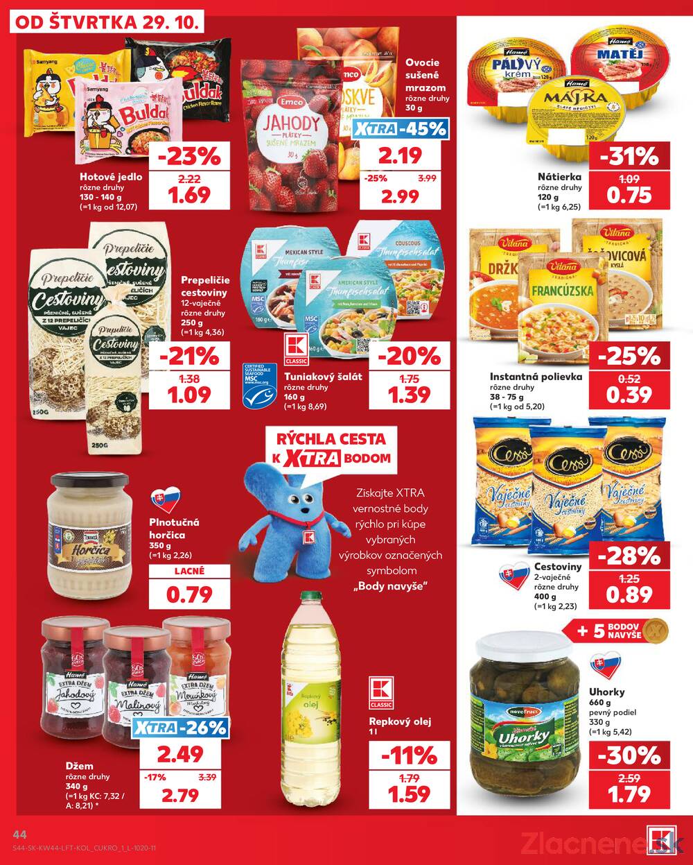 Kaufland 29.10. - 4.11. - Kaufland Košice-Pri hati