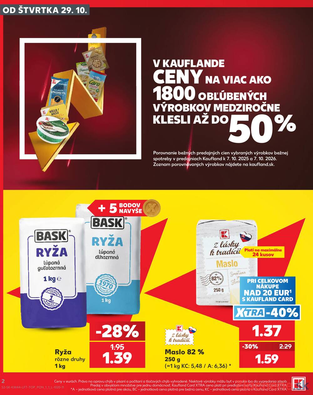 Kaufland 29.10. - 4.11. - Kaufland Košice - Nad Jazerom