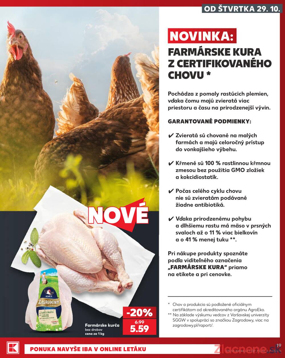 Kaufland 29.10. - 4.11. - Kaufland Košice - Nad Jazerom