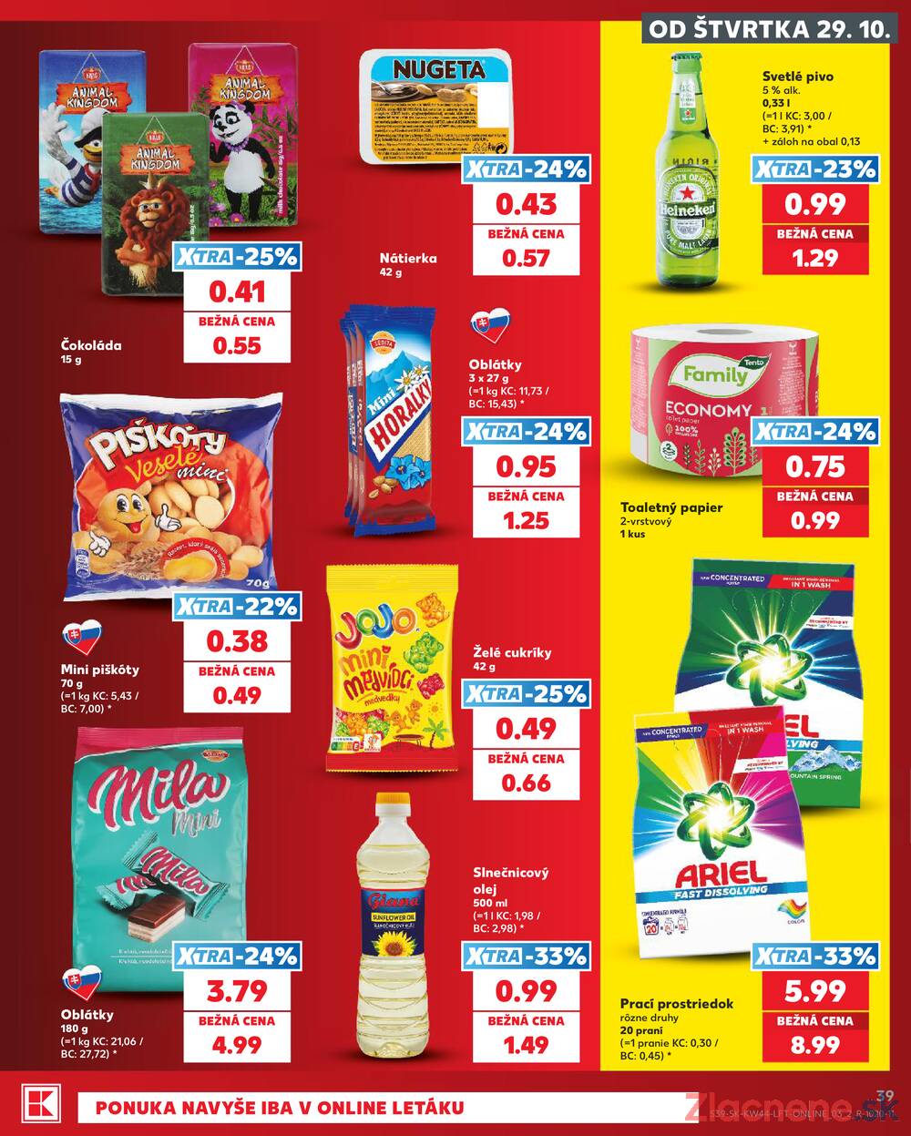 Kaufland 29.10. - 4.11. - Kaufland Košice - Nad Jazerom