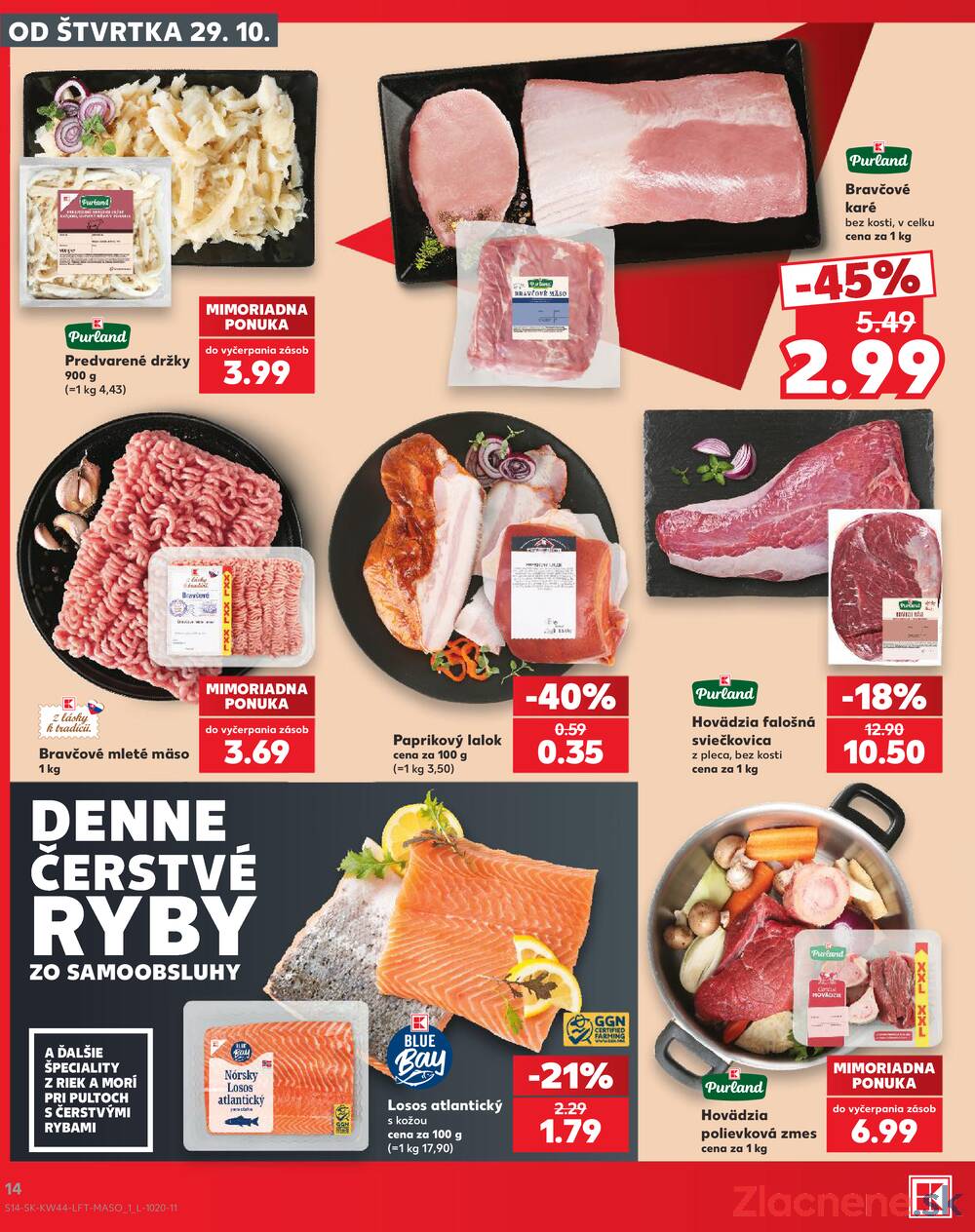 Kaufland 29.10. - 4.11. - Kaufland Žilina