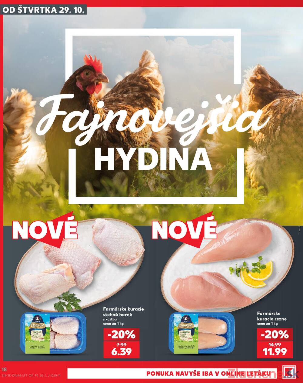 Kaufland 29.10. - 4.11. - Kaufland Žilina
