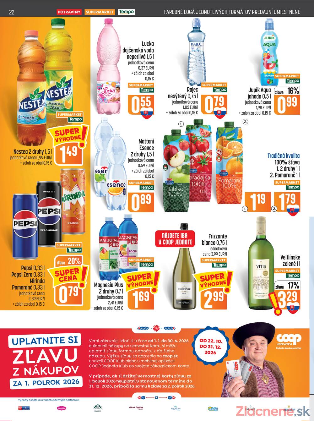 Leták COOP Jednota Slovensko - COOP do 4.11. - strana 22 Leták COOP Jednota Slovensko - COOP do 4.11. - strana 22
